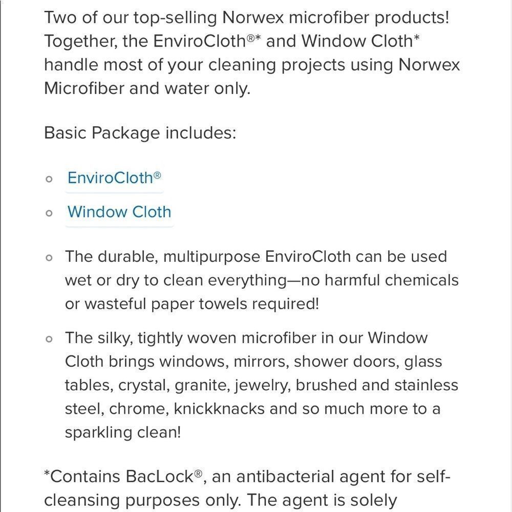 Norwex “Basic Package” - Picture 4 of 5